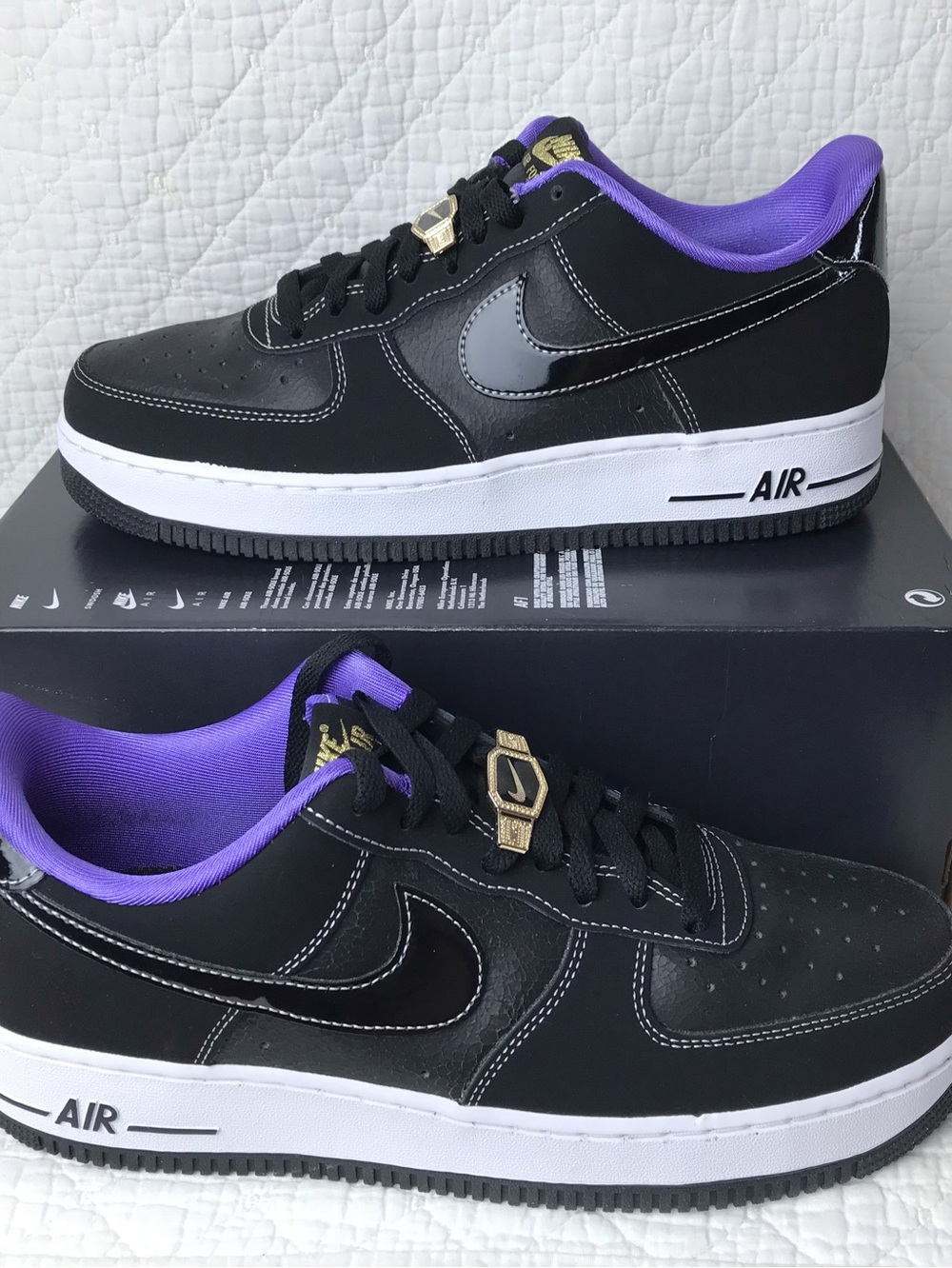 Nike Air Force 1 '07 LV8 EMB B-Grade Shoes Men’s SZ 10 DR9866 001